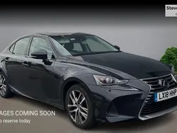 Black Used 2018 Lexus IS300h Sedan | £16,429 (Fair price)