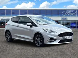 Silver Used 2020 Ford Fiesta ST-Line Hatchback | £10,995 (Fair price)
