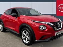 Red Used 2022 Nissan Juke N-Connecta SUV | £12,499 (Good price)