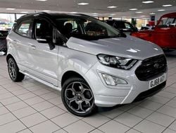 Moondust silver Used 2018 Ford Ecosport ST-Line SUV | £12,289 (Fair price)