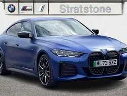 Blue Used 2023 BMW i4 Shadowline Sedan | £45,599 (A bit pricey)