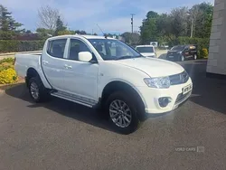 White Used 2015 Mitsubishi L200 Pickup | £7,995 (Good price)