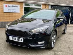 Black Used 2018 Ford Focus ST-Line X Hatchback | £9,000 (Good price)