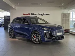 Ascari blue metallic Used 2024 Audi Q6 e-tron Comfort SUV | £56,000