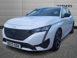 White Used 2023 Peugeot 308 Allure Premium Hatchback | £16,795 (Fair price)