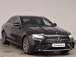Black Used 2022 Mercedes E300 AMG Line Premium Sedan | £30,498 (Good price)