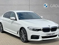 White Used 2019 BMW 540 M Sport | £26,295 (Fair price)