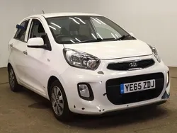 White Used 2015 Kia Picanto 2 Hatchback | £3,490 (Fair price)