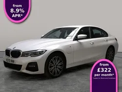 White Used 2020 BMW 330e M Sport Sedan | £22,228 (Fair price)