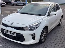 White Used 2017 Kia Rio 2 Hatchback | £8,495 (Fair price)