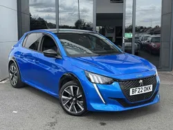 Blue Used 2022 Peugeot 208 GT Hatchback | £12,995 (Fair price)