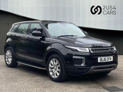 Black Used 2016 Land Rover Range Rover evoque SE SUV | £7,490 (Fair price)