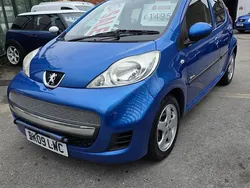 Blue Used 2009 Peugeot 107 Hatchback | £1,495 (Good price)