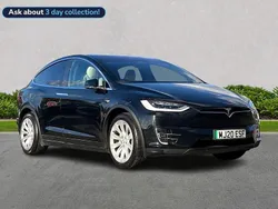 Black Used 2020 Tesla Model X Long Range AWD SUV | £32,685 (Fair price)