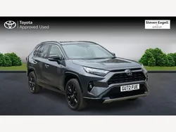 Grey/black Used 2022 Toyota RAV4 Hybrid SUV | £34,660 (Expensive)