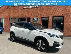White Used 2018 Peugeot 3008 GT-line SUV | £13,495 (Fair price)
