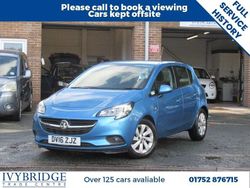 Blue Used 2016 Vauxhall Corsa Design Edition Hatchback | £4,795 (Fair price)