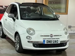 White Used 2011 Fiat 500C Lounge Cabriolet | £3,489 (Fair price)