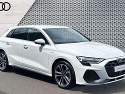 White Used 2025 Audi A3 e-tron S-Line Hatchback | £28,149 (Fair price)