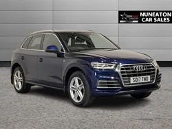 Blue Used 2017 Audi Q5 S-Line SUV | £18,675 (Fair price)