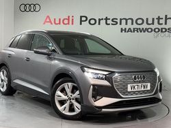 Grey Used 2021 Audi Q4 e-tron S-Line SUV | £22,590