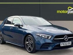 Blue Used 2022 Mercedes A180 Executive Hatchback | £21,500 (Fair price)