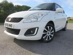 White Used 2015 Suzuki Swift Hatchback | £3,990 (Fair price)