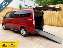 Red Used 2020 Ford Tourneo Custom Titanium MPV | £21,901 (Good price)