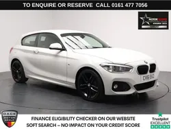 White Used 2016 BMW 116 M Sport Hatchback | £8,990 (Fair price)