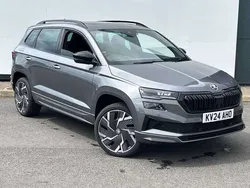 Grey Used 2024 Skoda Karoq SportLine SUV | £28,795 (Fair price)