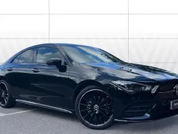 Black Used 2023 Mercedes CLA220 AMG Line Premium Plus Sedan | £29,634 (Fair price)