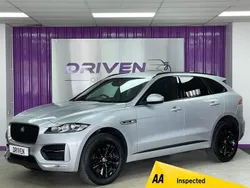 Silver Used 2018 Jaguar F-Pace R-Sport SUV | £17,300 (Fair price)