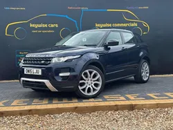 Blue Used 2015 Land Rover Range Rover evoque Dynamic Estate | £11,490 (Fair price)