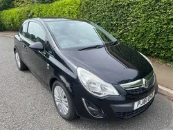 Black Used 2012 Vauxhall Corsa Excite Hatchback | £3,695 (Fair price)