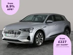 Silver Used 2020 Audi e-tron Premium SUV | £15,706 (Fair price)