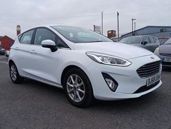 White Used 2018 Ford Fiesta Zetec Hatchback | £6,995 (Fair price)