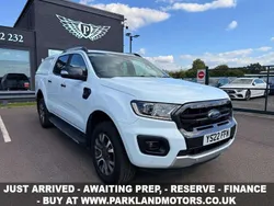 White Used 2022 Ford Ranger Wildtrack Pickup | £15,860 (Super price)