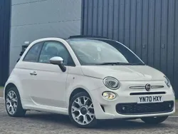 White Used 2020 Fiat 500 Rock Cabriolet | £8,990 (Fair price)