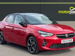 Red Used 2022 Vauxhall Corsa Ultimate Hatchback | £16,200 (Fair price)