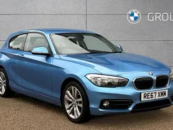 Blue Used 2017 BMW 118 Sport Line Hatchback | £10,795 (Fair price)