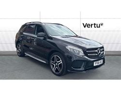 Black Used 2016 Mercedes GLE250 AMG line SUV | £19,299 (Fair price)