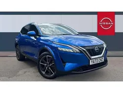 Blue Used 2022 Nissan Qashqai Tekna SUV | £24,999 (Fair price)