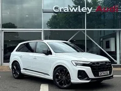 White Used 2024 Audi Q7 Black Edition SUV | £62,290 (Expensive)