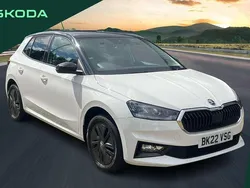 White Used 2022 Skoda Fabia Colour Edition Hatchback | £14,675 (Fair price)