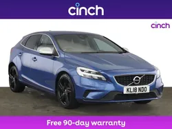 Blue Used 2018 Volvo V40 R-Design Pro Estate | £10,149 (Fair price)