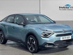 Blue Used 2021 Citroën C4 PureTech Hatchback | £11,395 (Fair price)