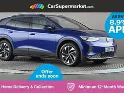 Blue Used 2022 VW ID.4 Pro Performance SUV | £17,897 (Super price)