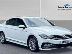 White Used 2021 VW Passat R-line Sedan | £16,499 (Fair price)