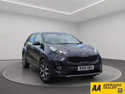 Silver Used 2018 Kia Sportage GT-Line SUV | £10,950 (Fair price)