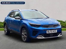 Blue Used 2022 Kia Stonic 4 SUV | £14,528 (Fair price)